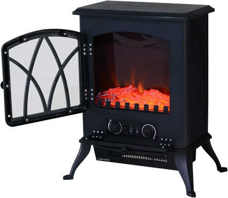 HOMCOM Chimenea Eléctrica